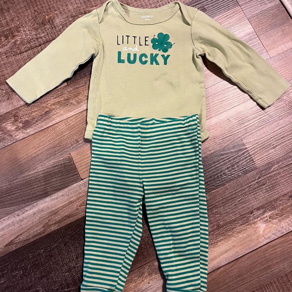 Carter's St. Patty’s Day Outfit
